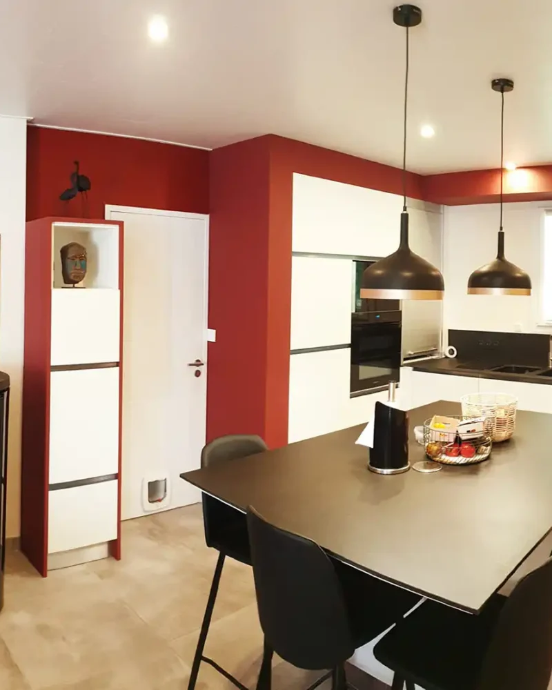 Pose de cuisine sur mesure à Lesneven par Le Balcon agencement